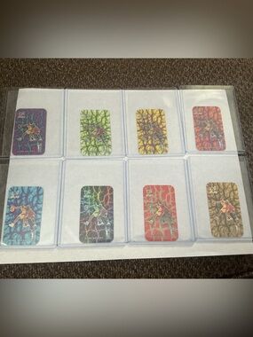 (8) 1996 FLEER ULTRA SCORING KINGS KOBE MICHAEL JORDAN REFRACTOR Rookie Set!!